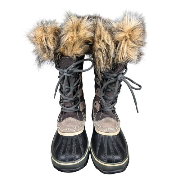 Sorel Women’s Joan Of Arctic Brown Suede Winter Boot Size US 6 - Picture 7 of 10